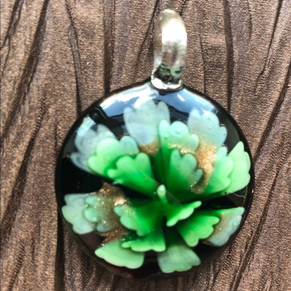 Glass pendant